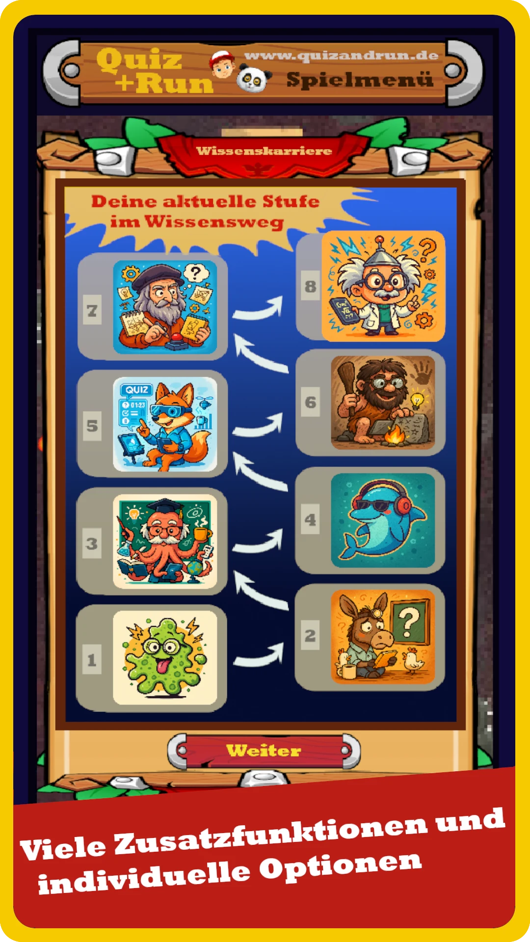 Quiz & Run: Schlaue Action ! screenshot