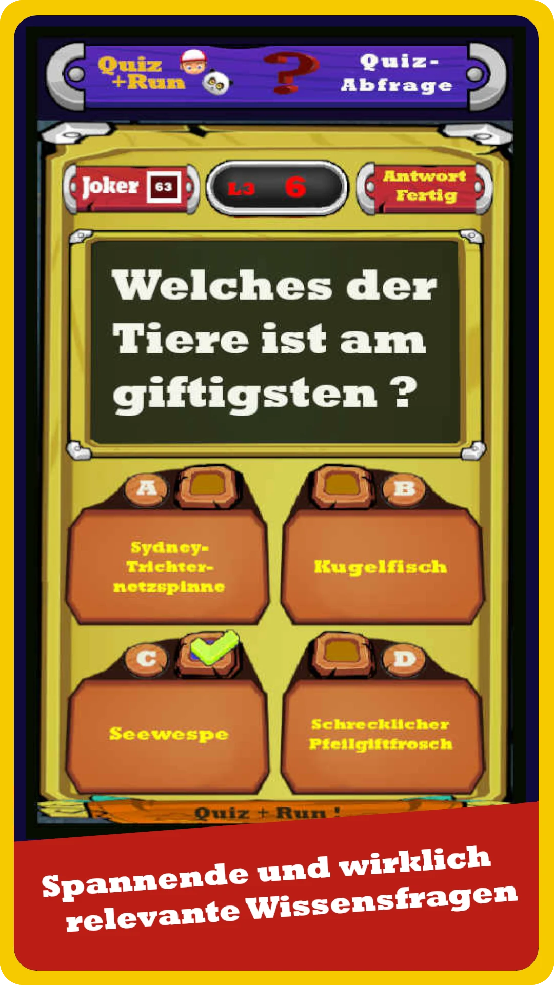 Quiz & Run: Schlaue Action ! screenshot